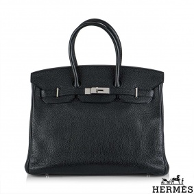Hermés Birkin 35 Black Togo PHW Hermés Birkin 35 Black Togo PHW